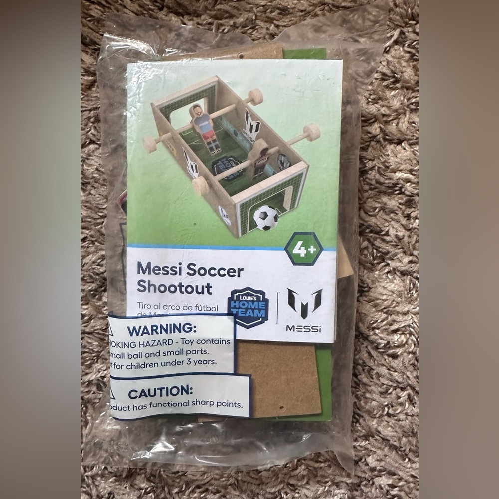 Lowes kids workshop Soccer DIY kit